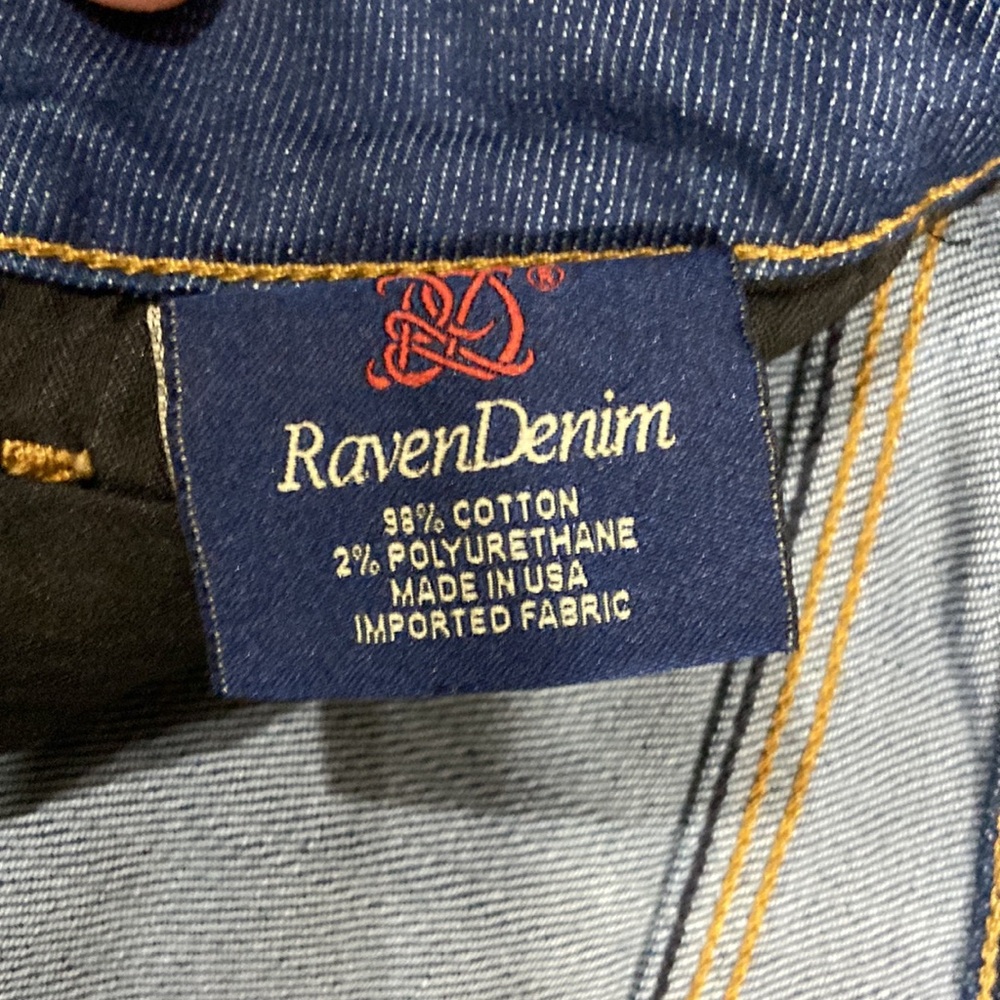 Raven Denim Jeans Remy Style size 25 - Picture 6 of 8
